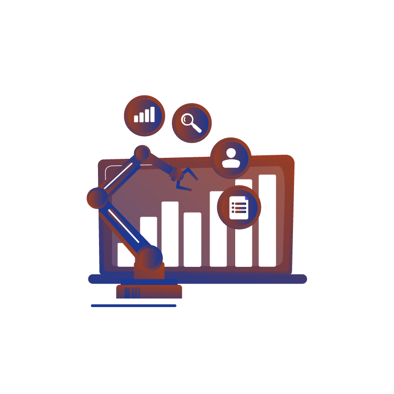 Visual representing custom AI automation solutions for business operations